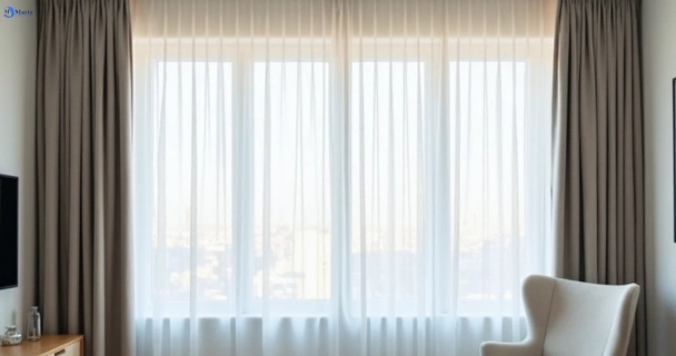 Freshly steam cleaned curtains in portarlington-vic QLD